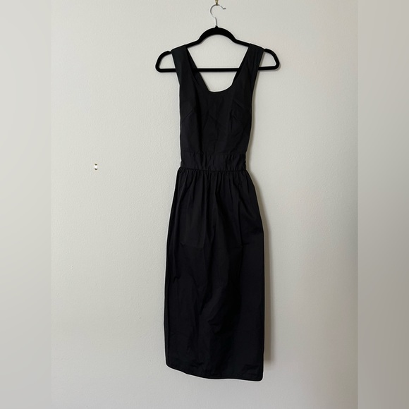 Everlane Black Cotton Dress - Picture 4 of 11